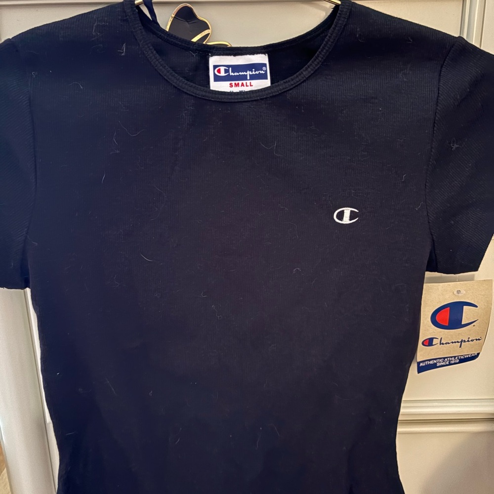 Champion Black T-Shirt